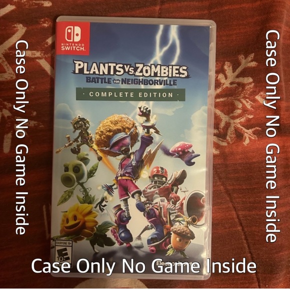 Plants vs Zombies Battle for Neighborville Nintendo Switch (Case Only) - Picture 1 of 5